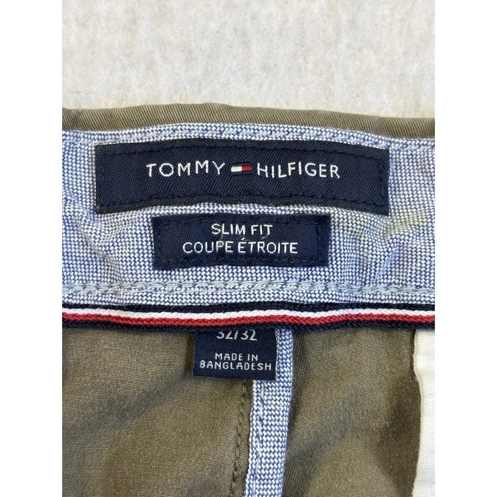Tommy Hilfiger Men's 32X30‎ Slim Fit Chino Pants Classic Everyday Casual Basic